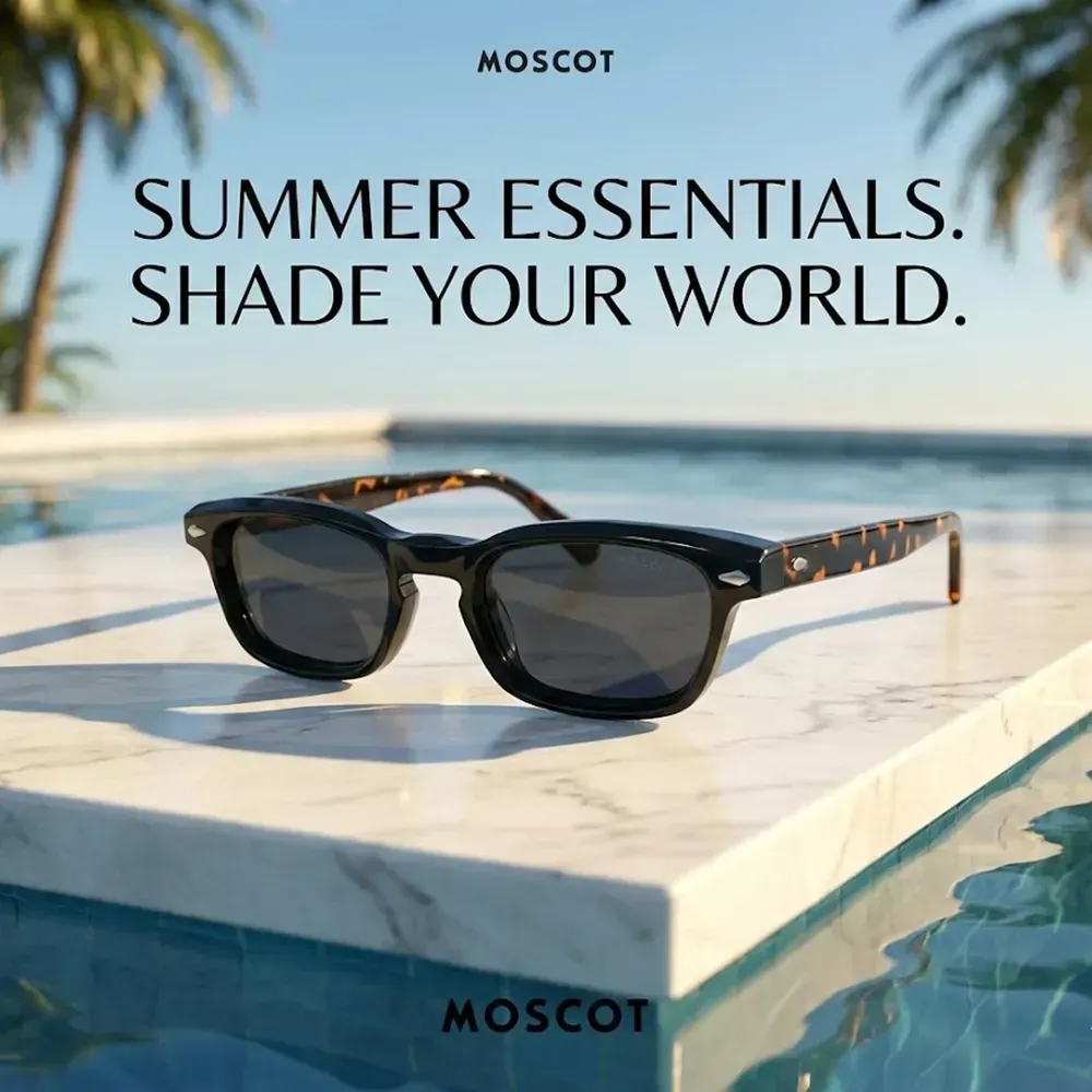 MOSCOT Sunglass  (2-Color) BO-39