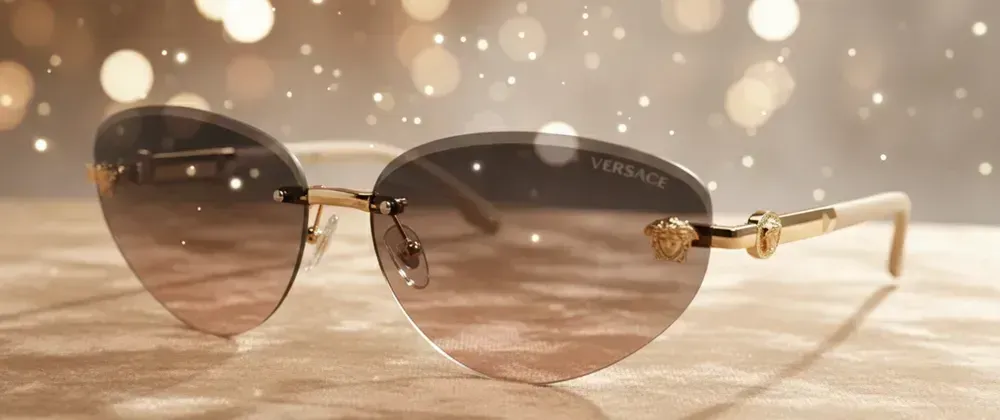 Versace rimless sunglasses BO-.033