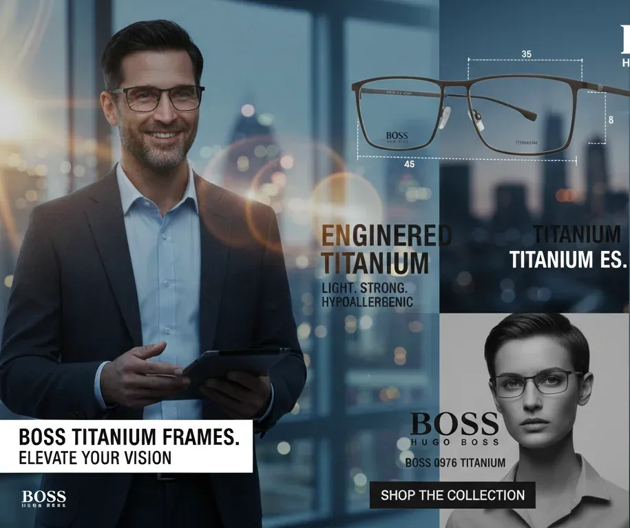 BOSS (Hugo Boss) Titanium 0976 gallery image